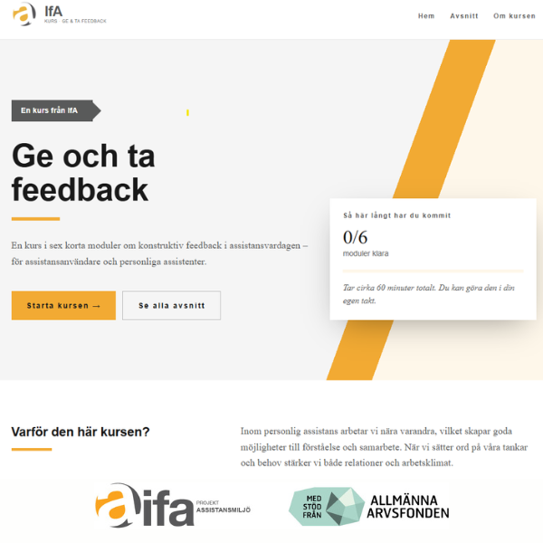 Att ge och ta feedback