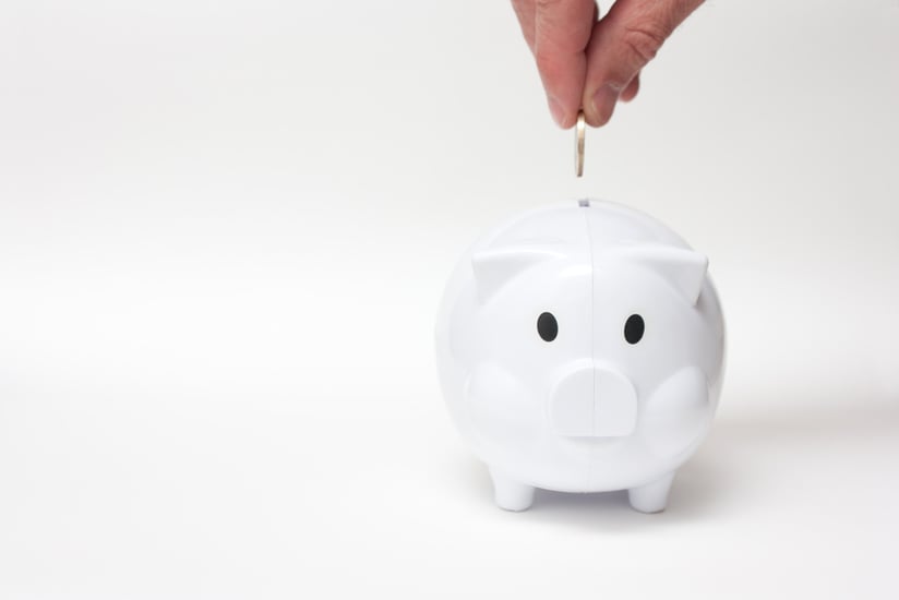 ST: Bild på en spargris. Bild från Fotolia.