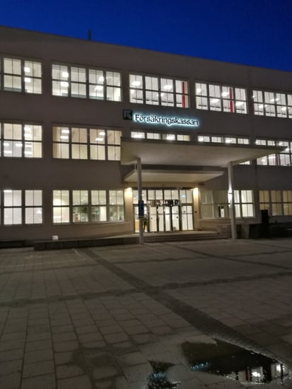 Bild på Försäkringskassans huvudkontor