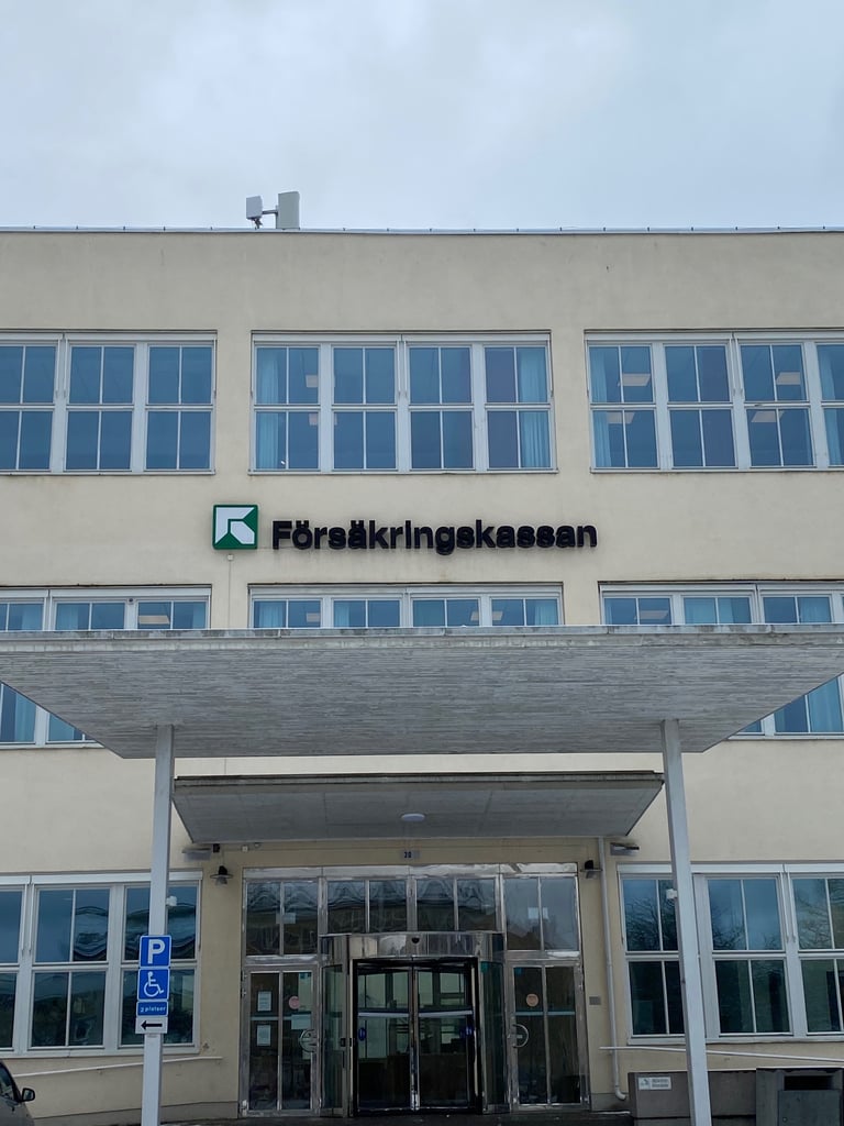 Bild på Försäkringskassans huvudkontor