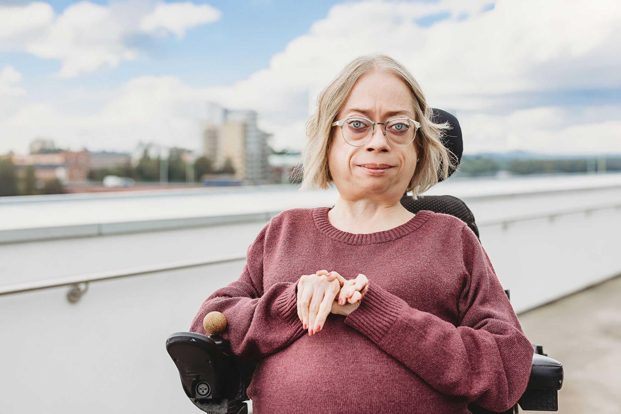 Bild på IfAs ordförande Sophie Karlsson Fotograf: Yurika Palmqvist
