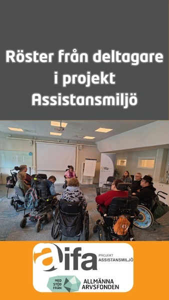 miniatyr Fyra röster från projekt assistansmiljö